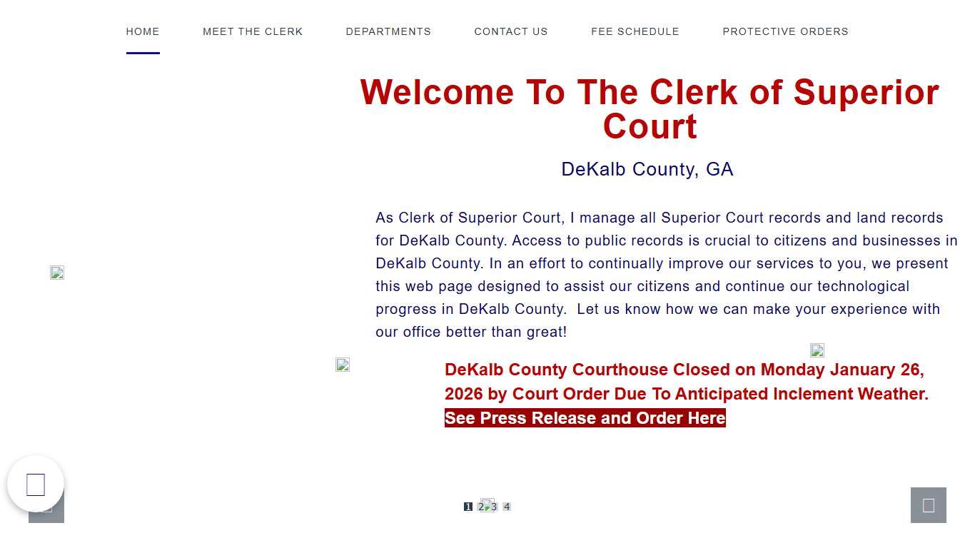 Home DeKalb County Clerk of Superior Court